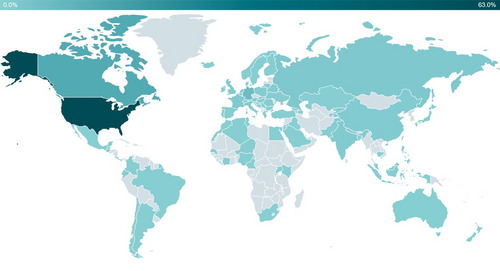 Countries that have been attacked by cybercriminals since January 2022.