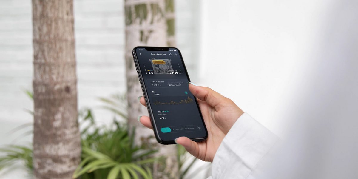 Control from your smartphone