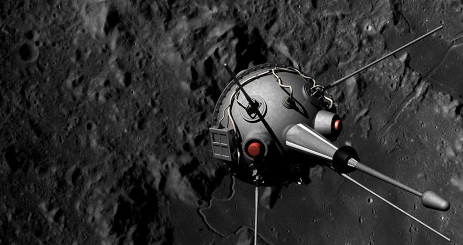 the Soviet Luna 2 station