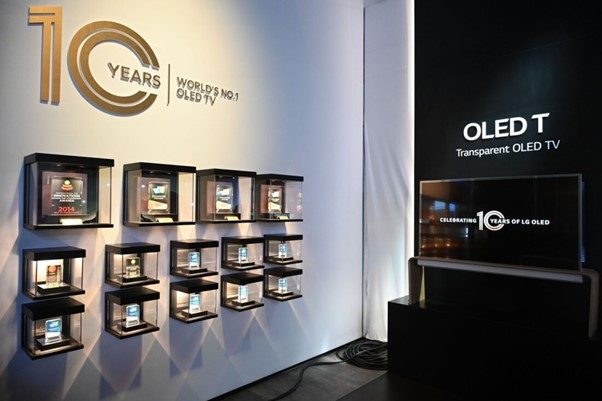 LG OLED has won awards at the annual CES Innovation Awards