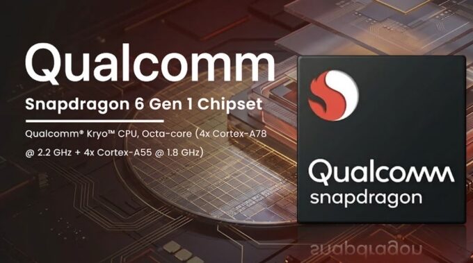Powered by the Snapdragon 6 Gen 1 and 8GB of RAM