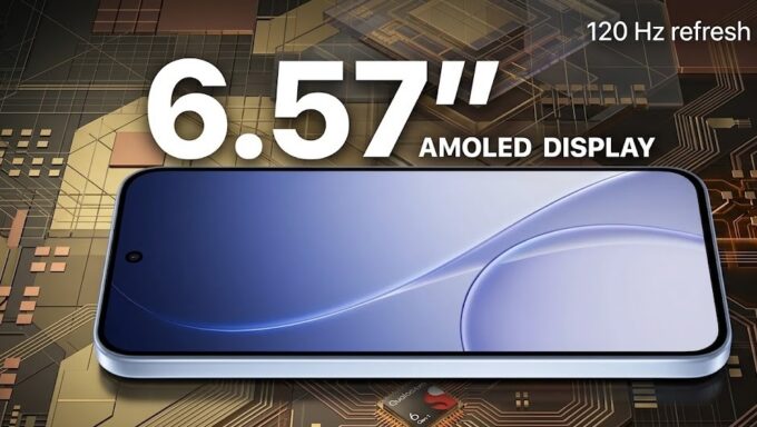 The 6.57-inch AMOLED panel is a highlight of the device