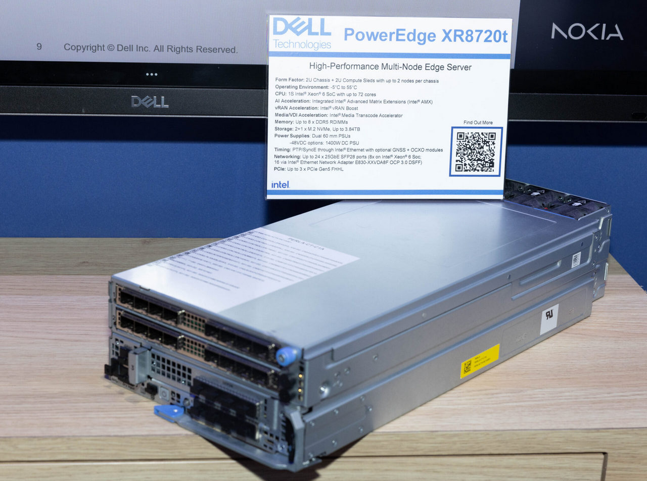 The new Nokia Edge Appliances, powered by Dell's rugged PowerEdge XR8000 series