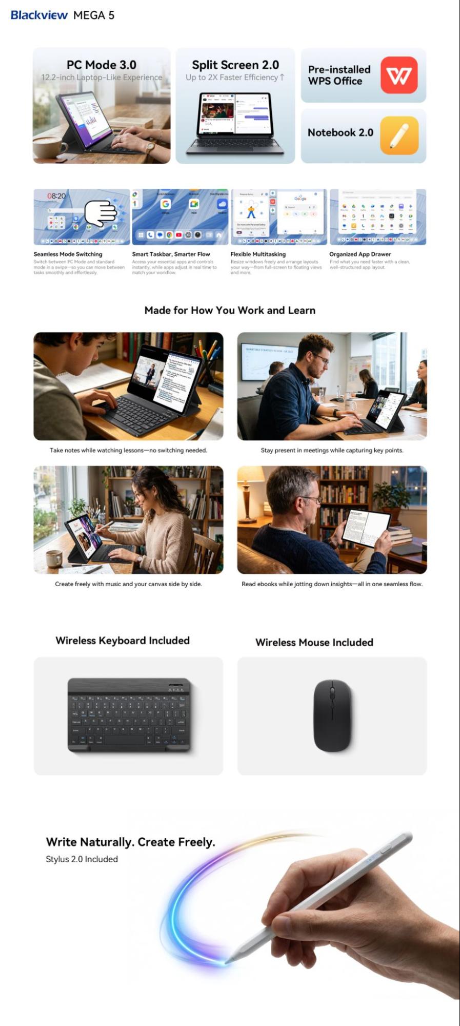 PC Mode 3.0 for Efficient Productivity