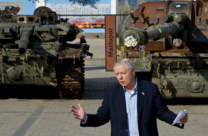 Senator Lindsey Graham recently visited Kyiv