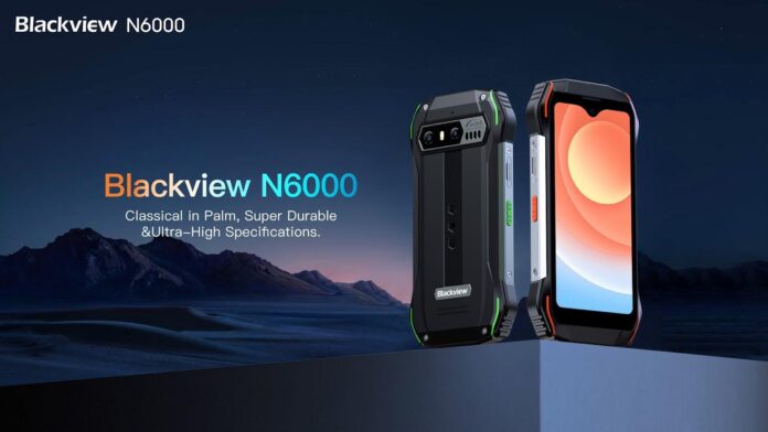 Blackview N6000 - ruggedized mini smartphone
