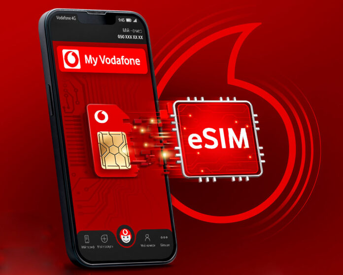 SIM can be quickly replaced with an eSIM in My Vodafone