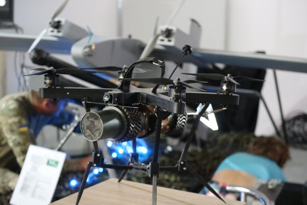 First Contact has tactical strike drones Wasp and Vidsich