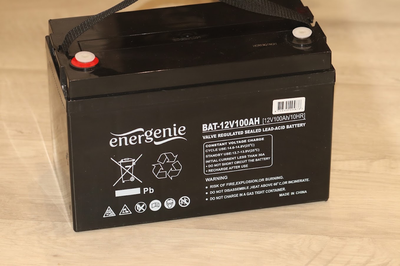 EnerGenie BAT-12V100AH