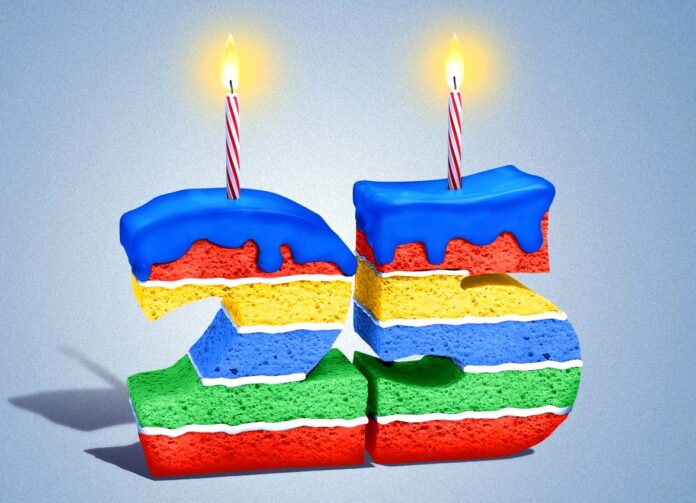 Google announces 25 interesting numbers for its 25th anniversary
