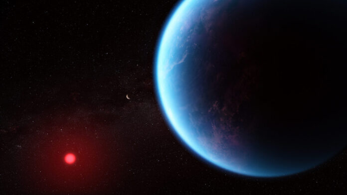 Webb discovers methane, carbon dioxide in atmosphere of K2-18 b Webb discovers methane, carbon dioxide in atmosphere of K2-18 b