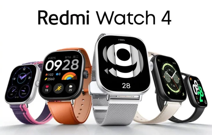 Redmi Watch 4 on HyperOS makes its debut in China