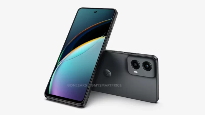 Moto G 5G (2024) design shown from all sides in leaked renders
