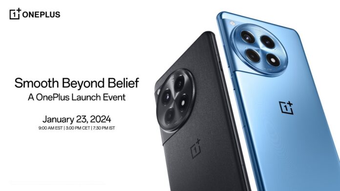 It has been officially confirmed that OnePlus 12R will be launched alongside OnePlus 12 on January 23