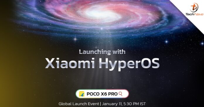 POCO X6 Pro 5G is confirmed to launch with HyperOS out of the box