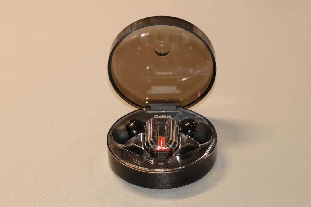 Gelius Incredible - ANC headphones with the transparent case Gelius Incredible - ANC headphones with the transparent case