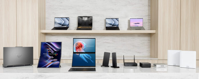 ASUS presents new products with AI at CES 2024