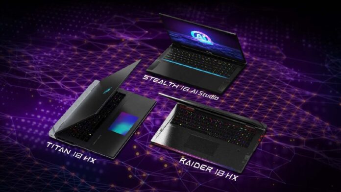 MSI dominates CES 2024 with 18-inch AI-enabled gaming laptops