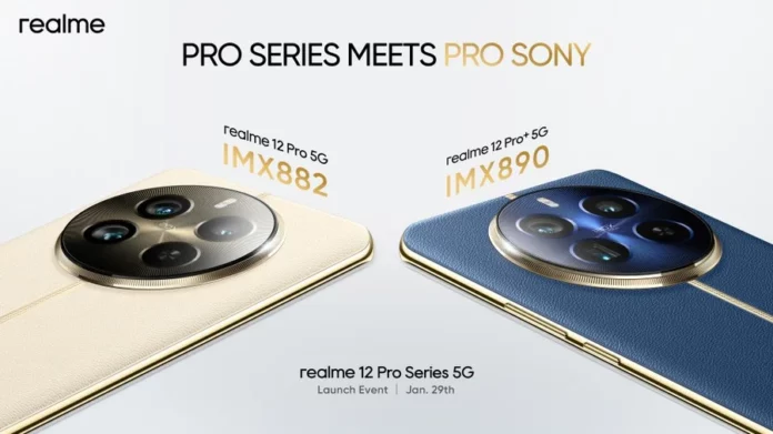 Realme 12 Pro will receive Sony IMX882 main camera, 12 Pro+ - IMX890