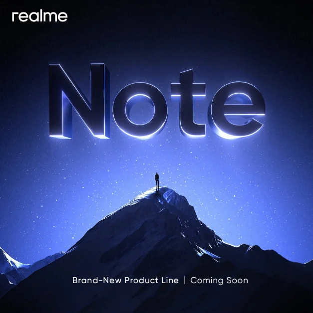 Realme will introduce a new line of Note series devices