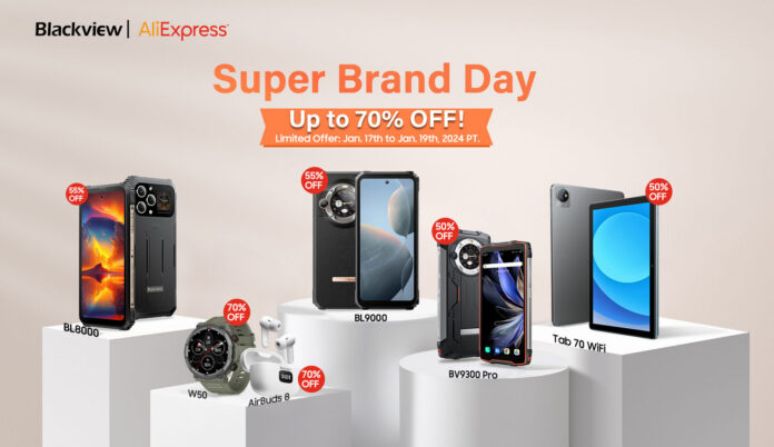 Blackview AliExpress super brand day kicks off with six all-new Global launches