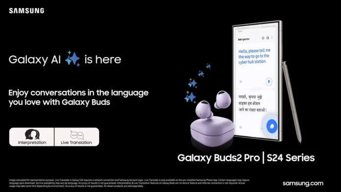 Samsung Galaxy Buds 2/2 Pro and Buds FE get AI live translation features Samsung Galaxy Buds 2/2 Pro and Buds FE get AI live translation features