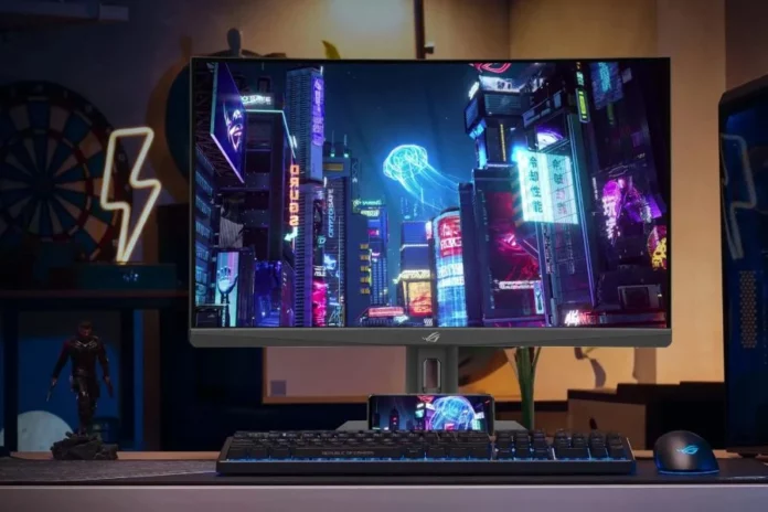 The latest Asus gaming monitor has a 27-inch curved display, 1 ms GtG response and 180 Hz