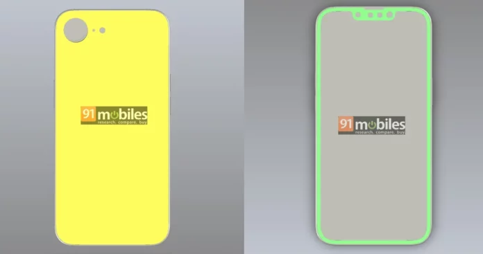 CAD renders of Apple iPhone SE 4 offer a new design CAD renders of Apple iPhone SE 4 offer a new design