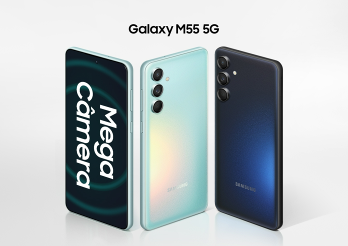 Samsung Galaxy M55 5G was presented in Brazil