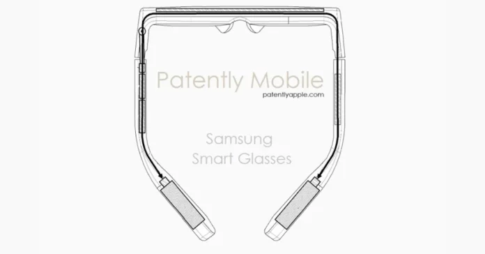 Samsung smart glasses design described in a new patent