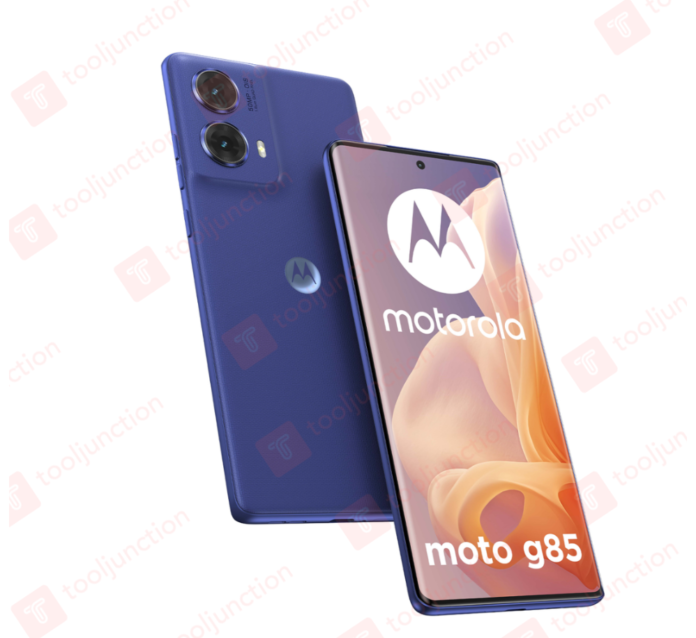 Leaked Moto G85 5G renders show curved display and dual camera Leaked Moto G85 5G renders show curved display and dual camera