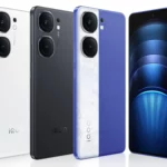 iQOO Neo 9S Pro+: design, color options, AnTuTu rating