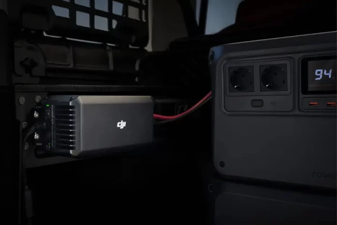 DJI launches powerful car charger for its large batteries
