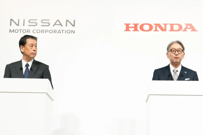 Nissan and Honda officially announced merger plans