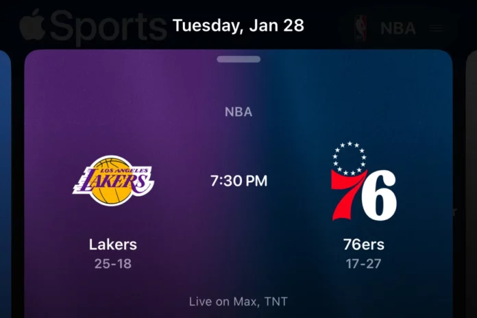 Apple has updated the Sports app with several new features Apple has updated the Sports app with several new features
