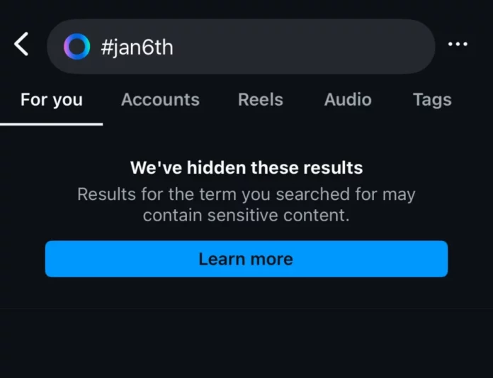 Instagram blocks searches for #democrats and other political hashtags Instagram blocks searches for #democrats and other political hashtags