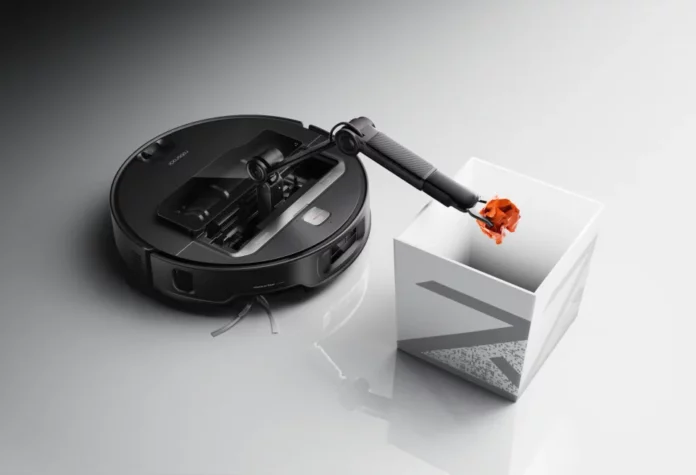 New Roborock robot vacuum cleaner has an arm to pick up small items