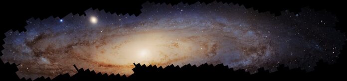 Hubble traces the hidden history of the Andromeda galaxy
