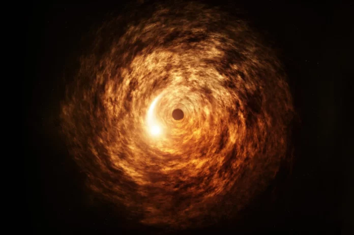 The Milky Way's black hole just lit up like we've never seen before