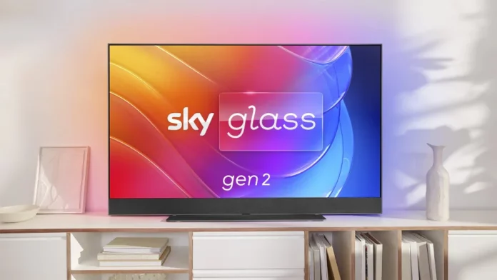 Sky Glass Gen 2 offers a brighter display and better sound Sky Glass Gen 2 offers a brighter display and better sound