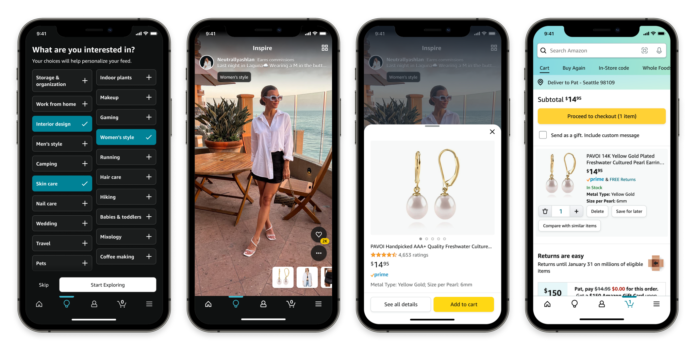 Amazon removes TikTok-style feed for product search