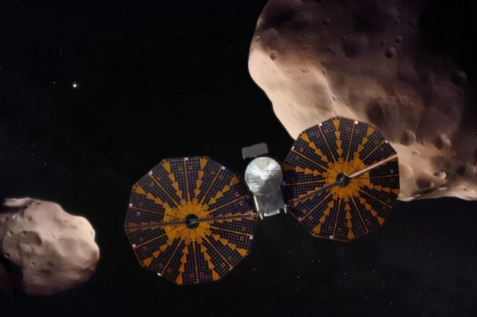 NASA's Lucy spacecraft captures images of an approaching asteroid NASA's Lucy spacecraft captures images of an approaching asteroid