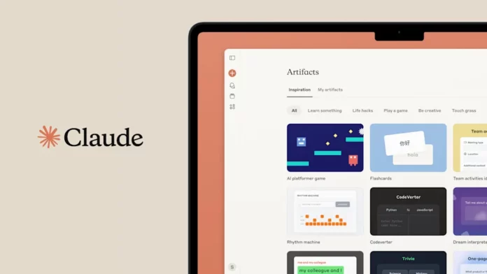 Anthropic makes it easy to create and share Artifacts apps