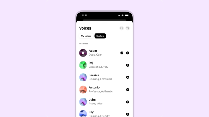 ElevenLabs releases standalone voice generation app ElevenLabs releases standalone voice generation app