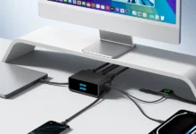 Anker charging station fights clutter on the desktop Anker charging station fights clutter on the desktop