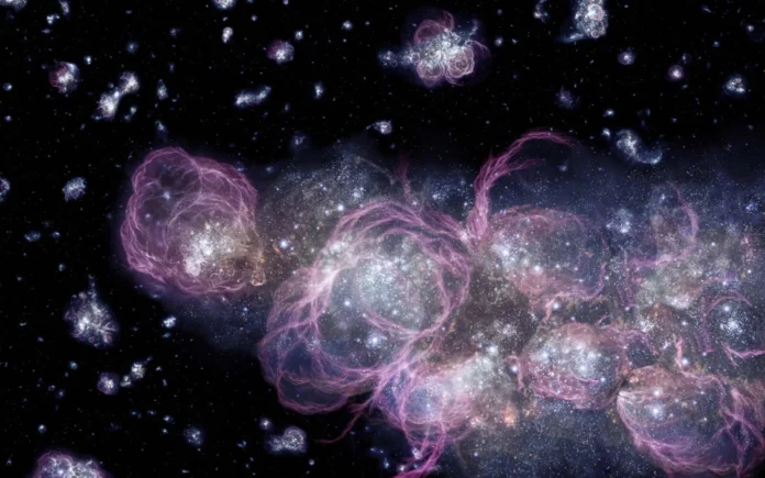 Radical new theory rewrites the history of the early Universe Radical new theory rewrites the history of the early Universe