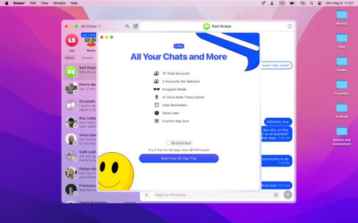 Beeper messenger returns with premium updates