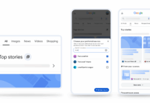 Google allows you to select your preferred sources during a search Google allows you to select your preferred sources during a search
