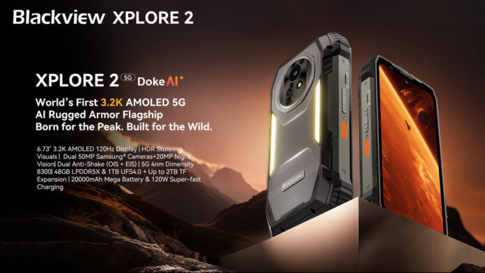AI Rugged Armor Flagship Blackview XPLORE 2 Officially Launched Globally