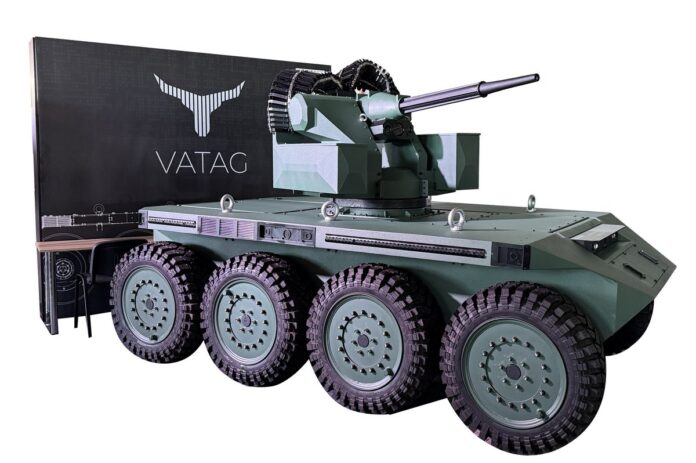 VATAG Heavy Ground Robotic Platform Presented in Ukraine